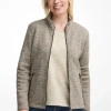 Afbeelding van Ivanhoe Twig Vest Ongeverfde Wol Latte