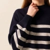 Afbeelding van Saint James Wollen Coltrui Lugano navy/grijs