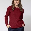 Afbeelding van Noble Wilde Rutland Raglan Crew Trui Sangria