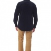 Afbeelding van Mousqueton Kermelo Overshirt – Grove Rib met Dubbele Borstzak Marine