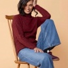 Afbeelding van Noble Wilde Rib Turtle Neck - Possum, Merino & Zijde
