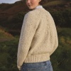 Afbeelding van Fisherman out of Ireland Vest Kabel Detail Báinín