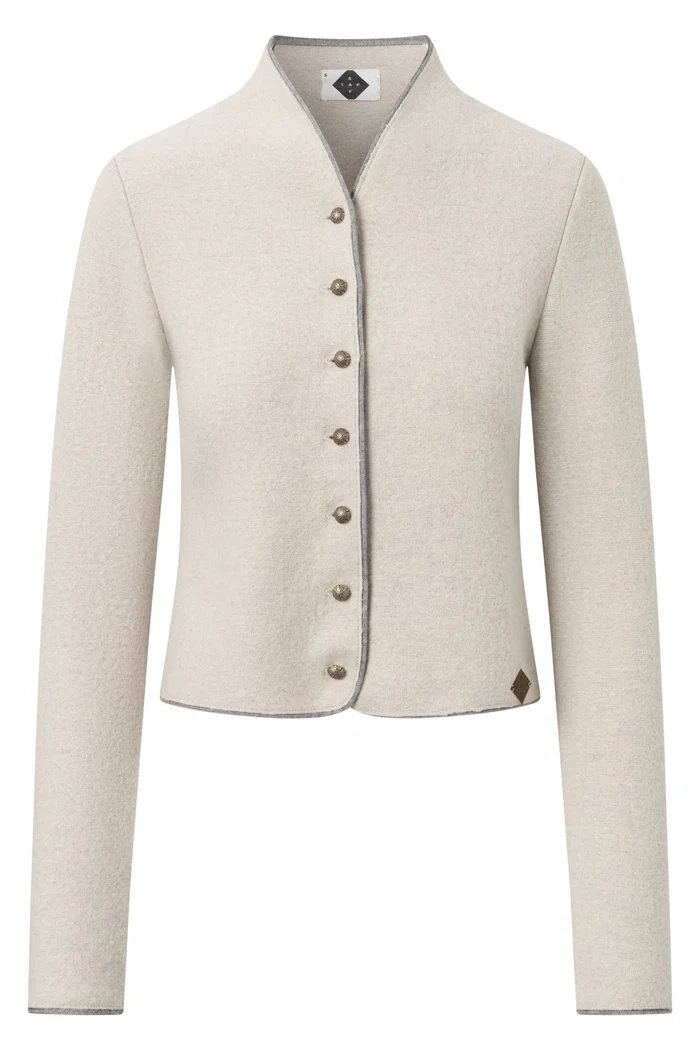 Stapf Vest Bruna – 50% Merinowol & 50% Biologisch Katoen