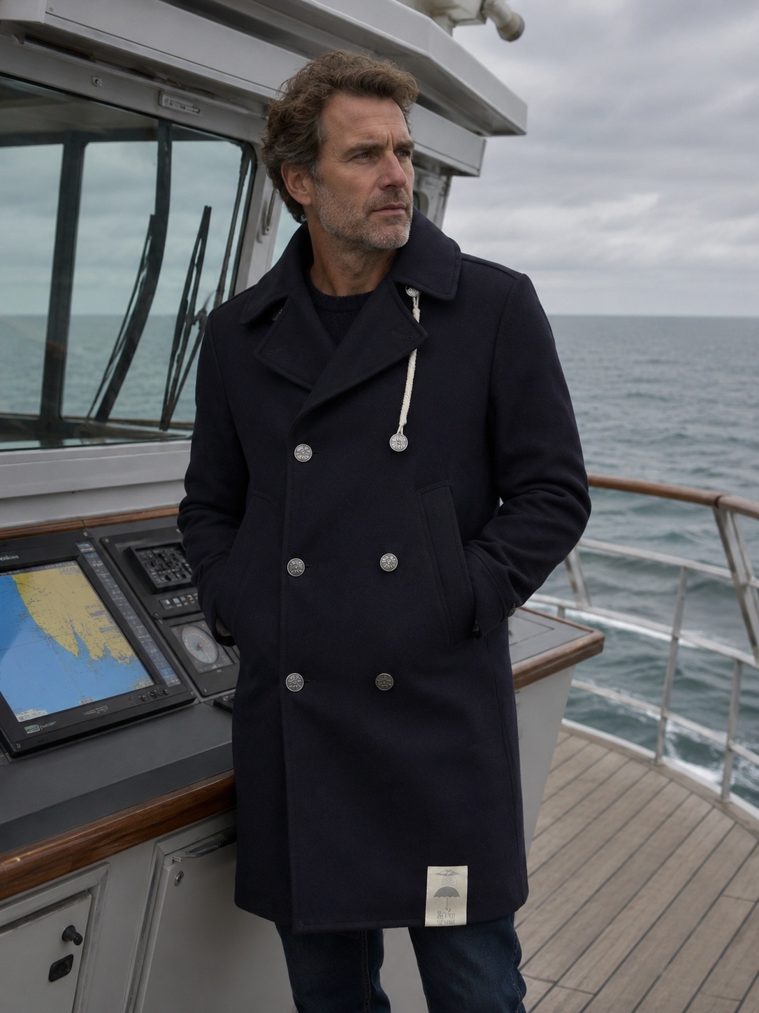 Camplin Command Lange Coat-Blu