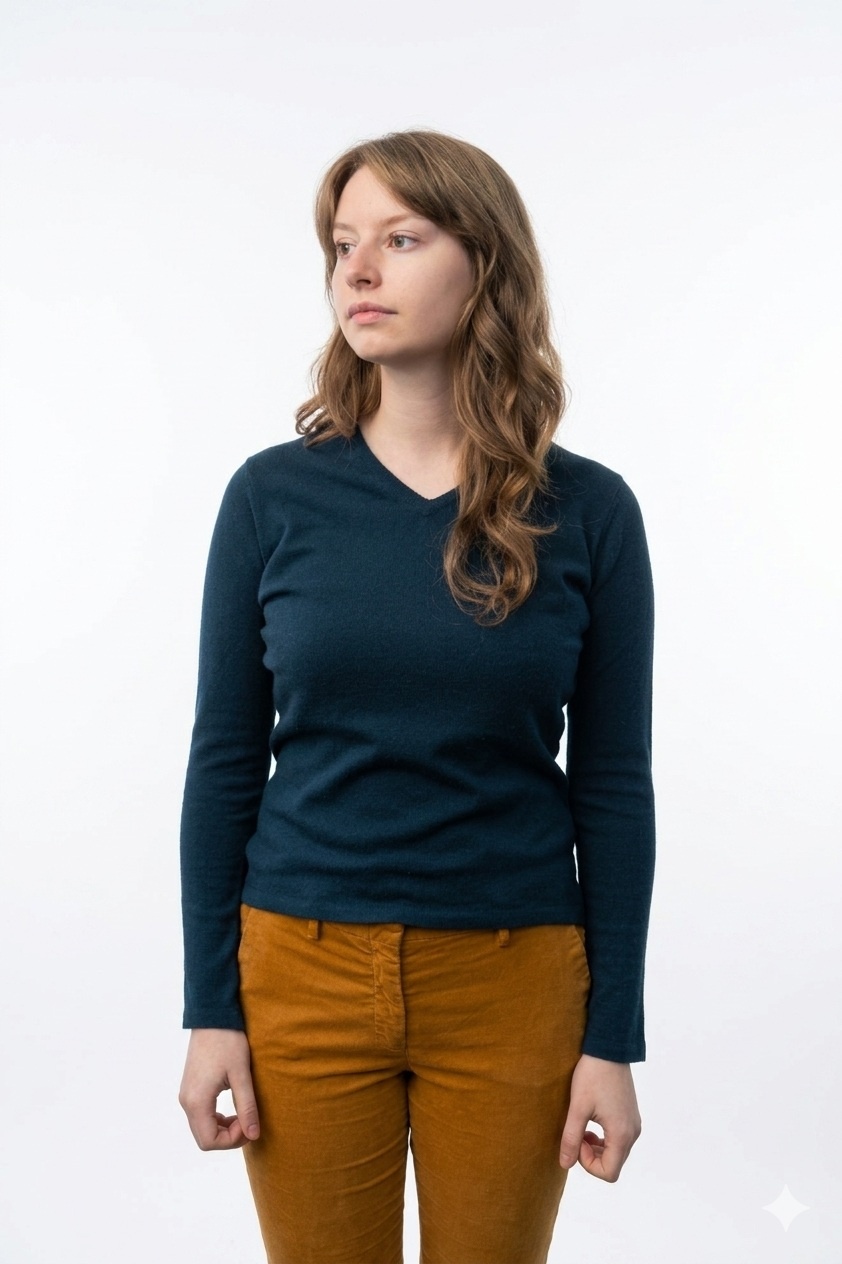 William Lockie Carmen V-hals groen