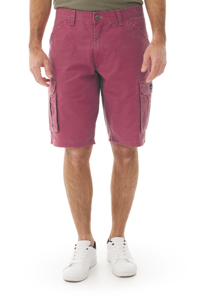 Mousqueton Donan Cargo Short – Robuuste Canvas Korte Broek Brique