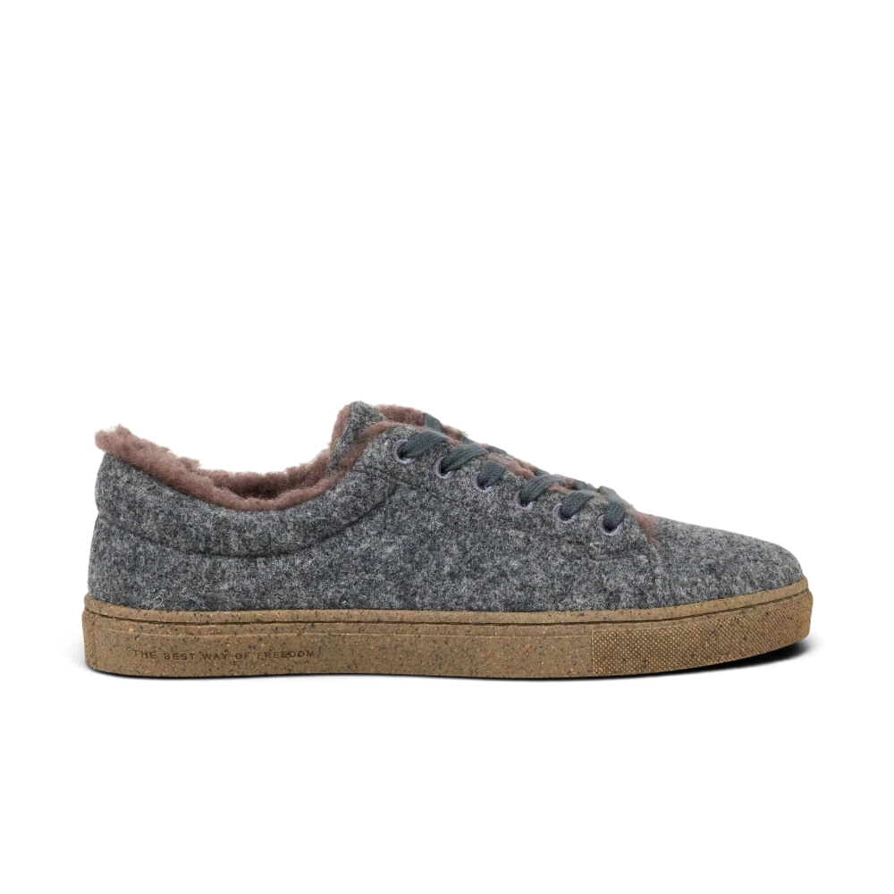 Koel Hovian Wool Barefoot Schoen – Grijs