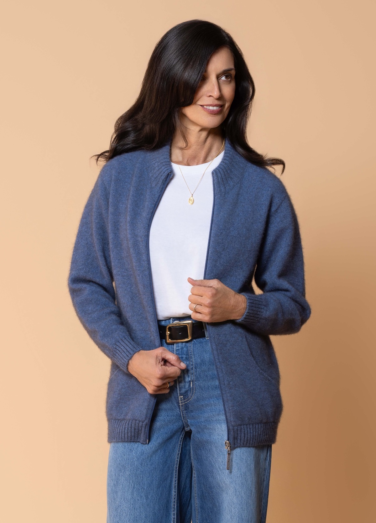 Noble Wilde Aoraki Vest – Possum, Merino & Zijde