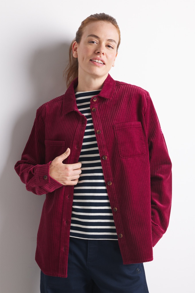 Mousqueton Dames Overshirt Brezilia Brique
