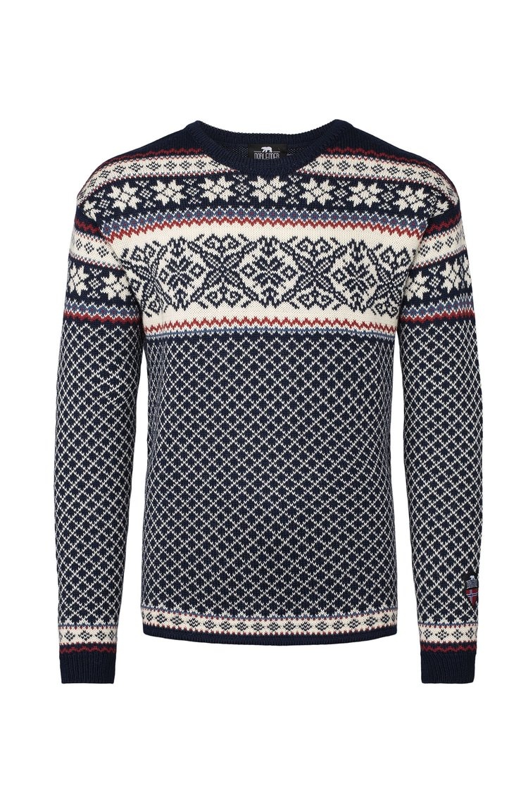 Norlender Noorse Wollen Trui Osteroy Crew Neck Norlender Noorse Wollen Trui Osteroy Crew Neck