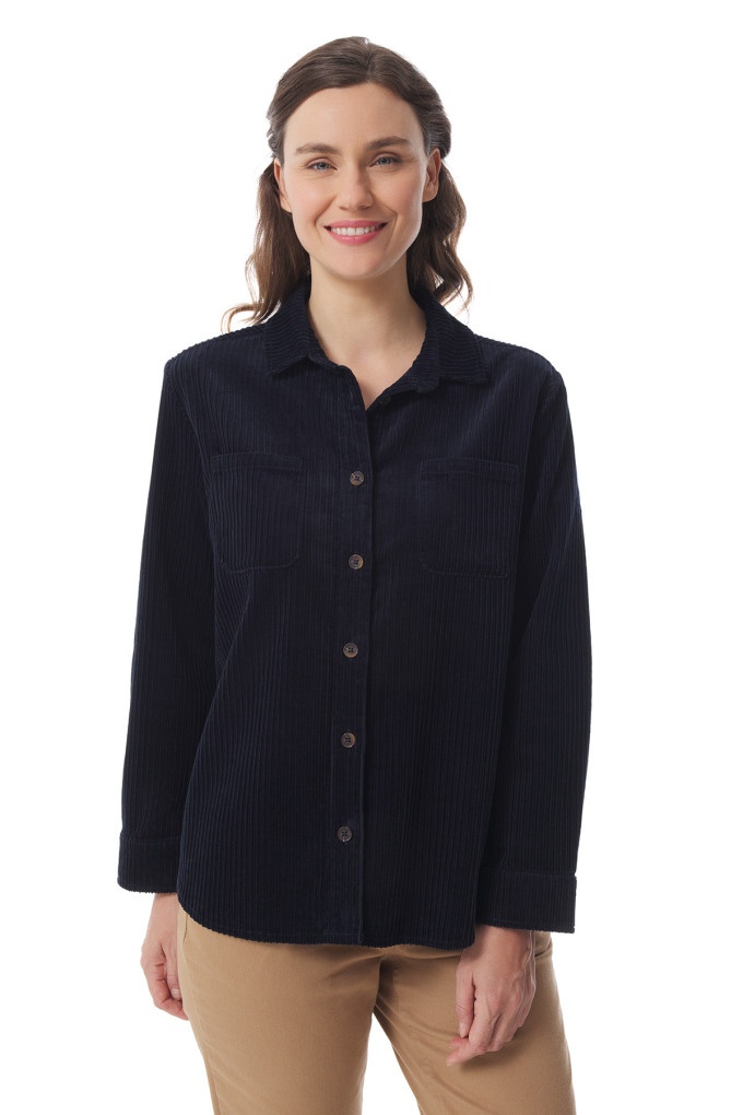 Mousqueton Dames Overshirt Brezilia Marine