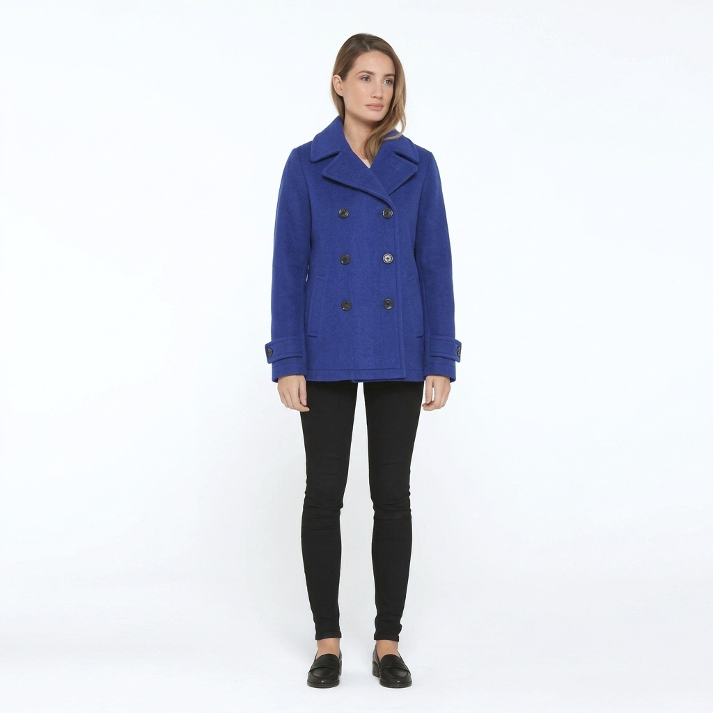 London Tradition Peacoat Lisa Koningsblauw