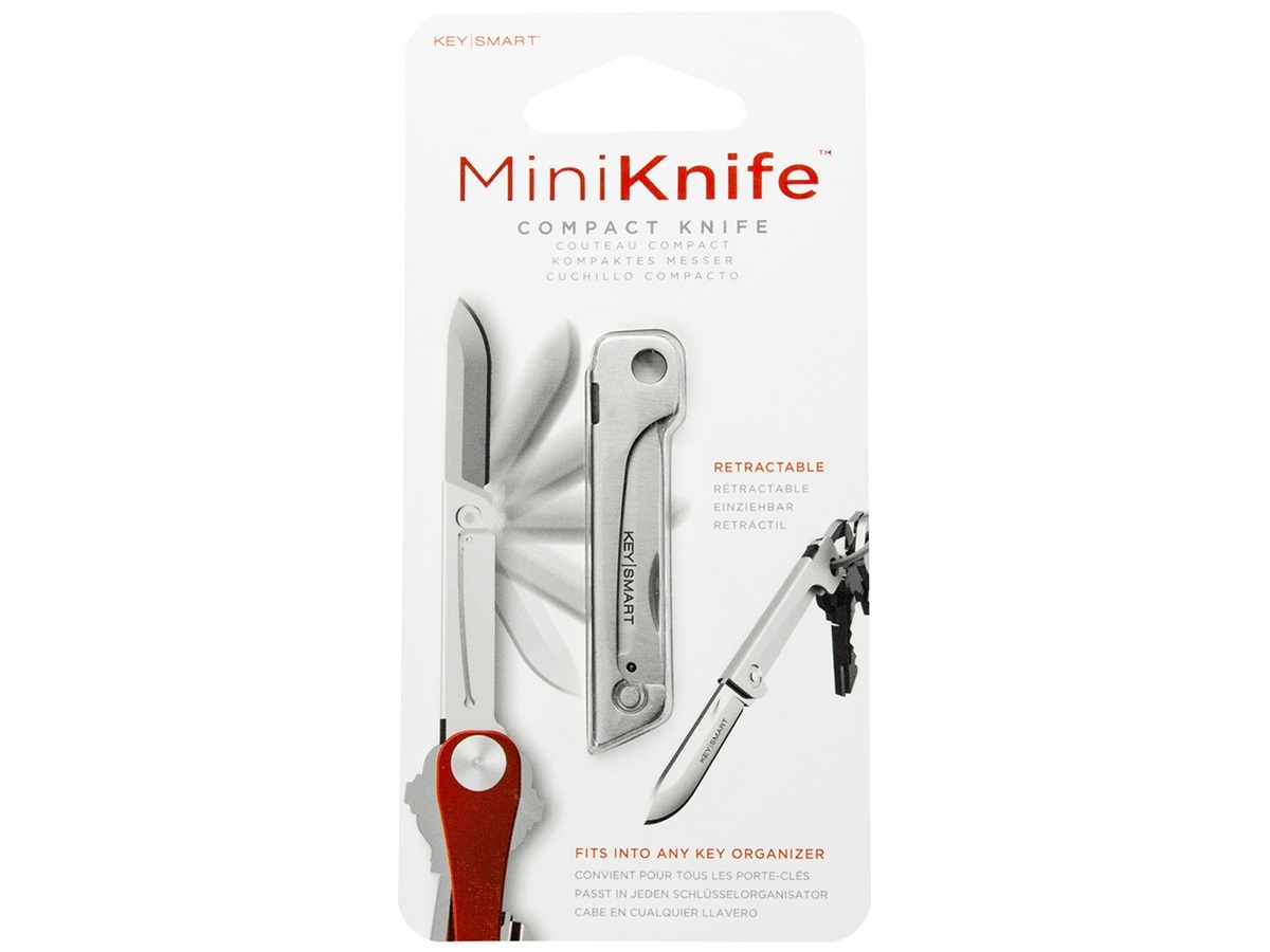 KeySmart Mini Knife – Ultra-Compact Sleutelhanger Zakmes
