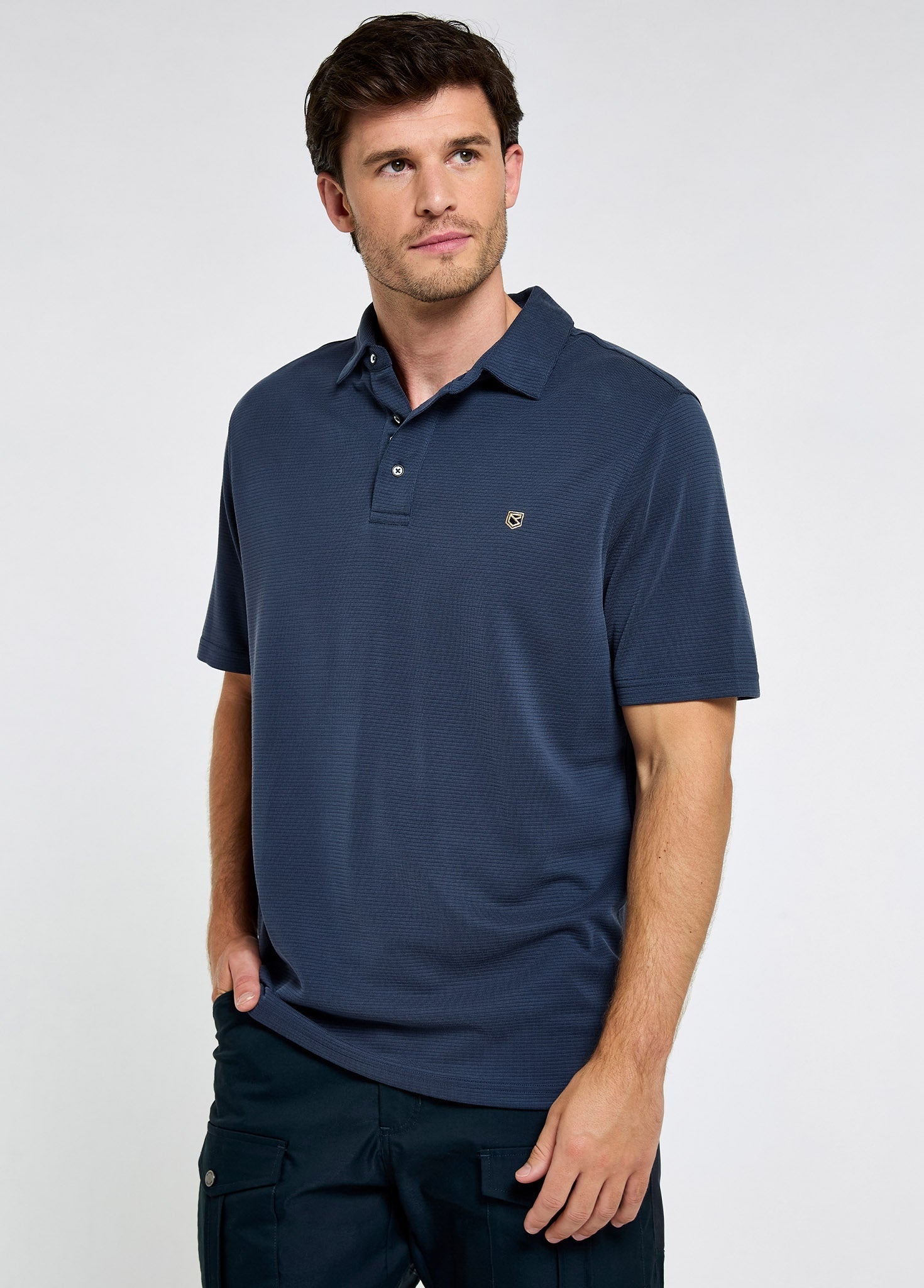Dubarry Gilligan Heren Tencel™ Modal Poloshirt - Navy Dubarry Gilligan Heren Tencel™ Modal Poloshirt - Navy