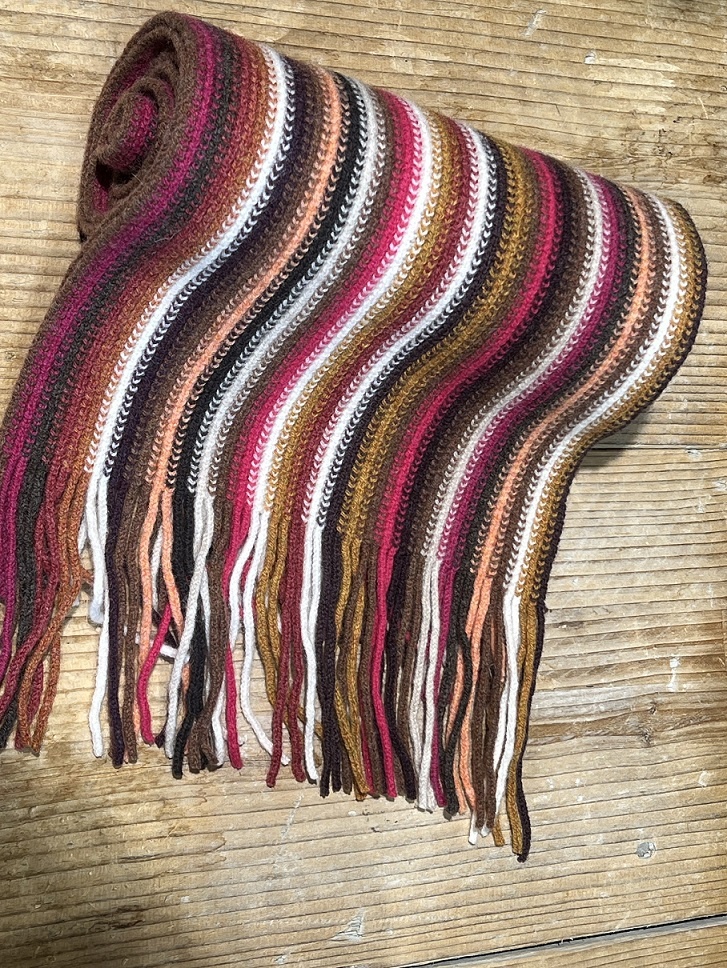 The Scarf Company Sjaal Brown Roze The Scarf Company Sjaal Brown Roze