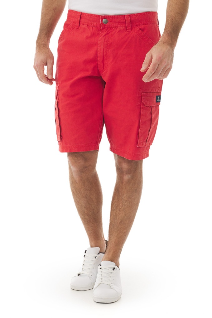 Mousqueton Donan Cargo Short – Robuuste Canvas Korte Broek Piment