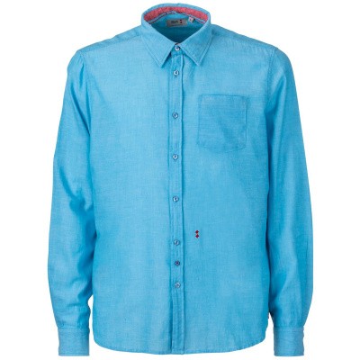Foto van Slam Overhemd C26 blauw
