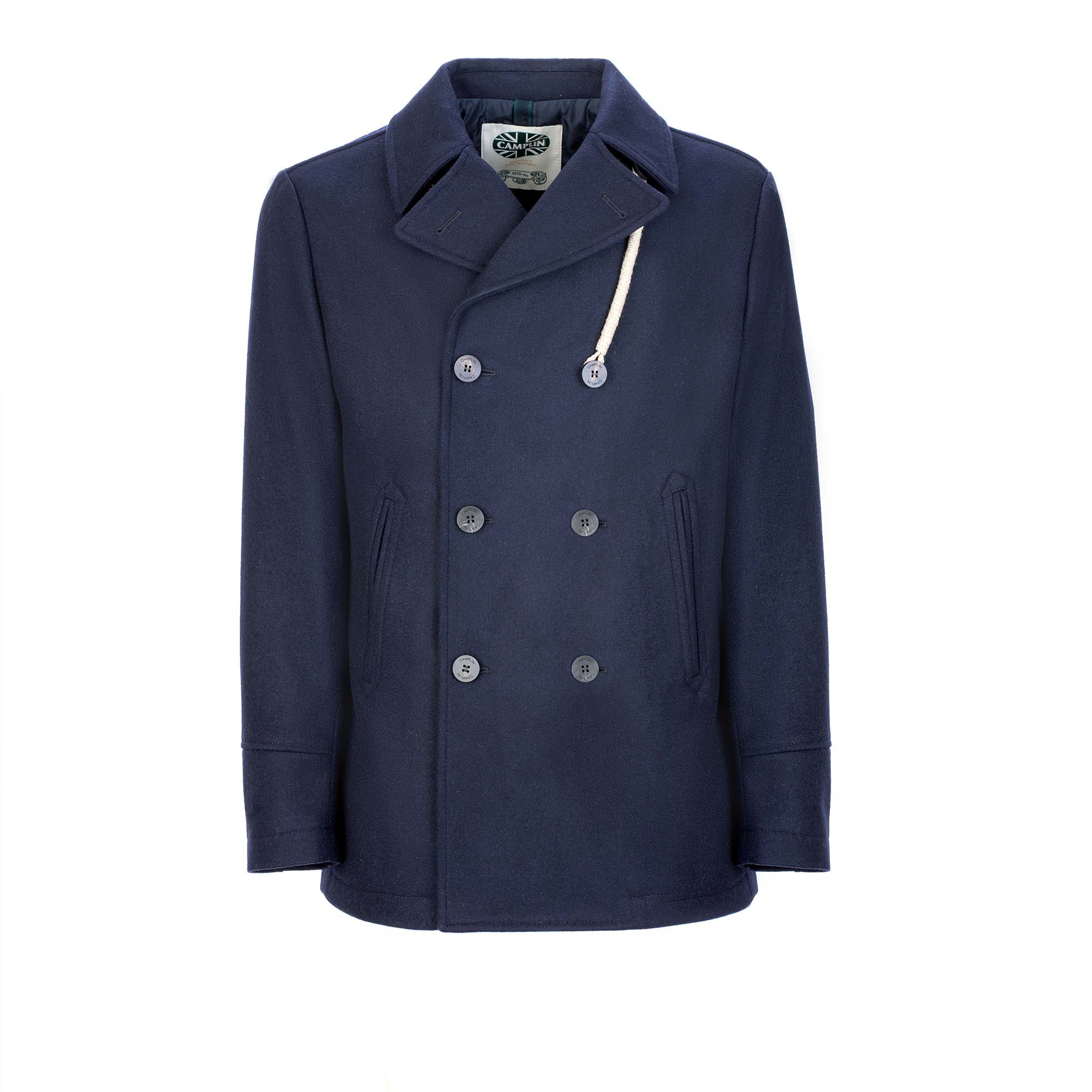 Camplin Island Peacoat Melton navy
