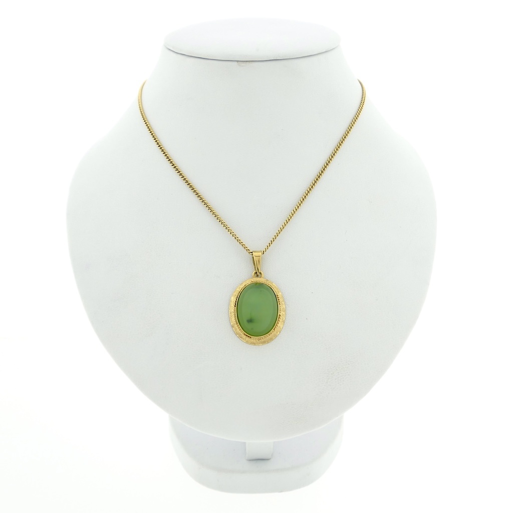 Lotus hanger van witte jade, voor de feestdagen