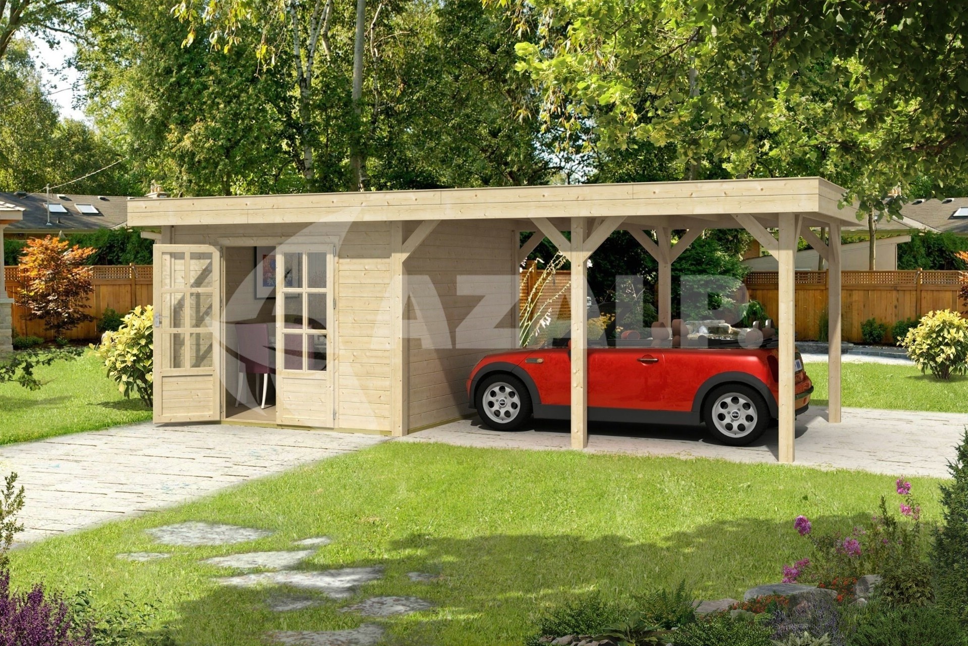 Outdoor Life Products Living 7030 (7030F) Carport kopen bij Azalp.nl Outdoor Life Products Living 7030 (7030F) Carport kopen bij Azalp.nl