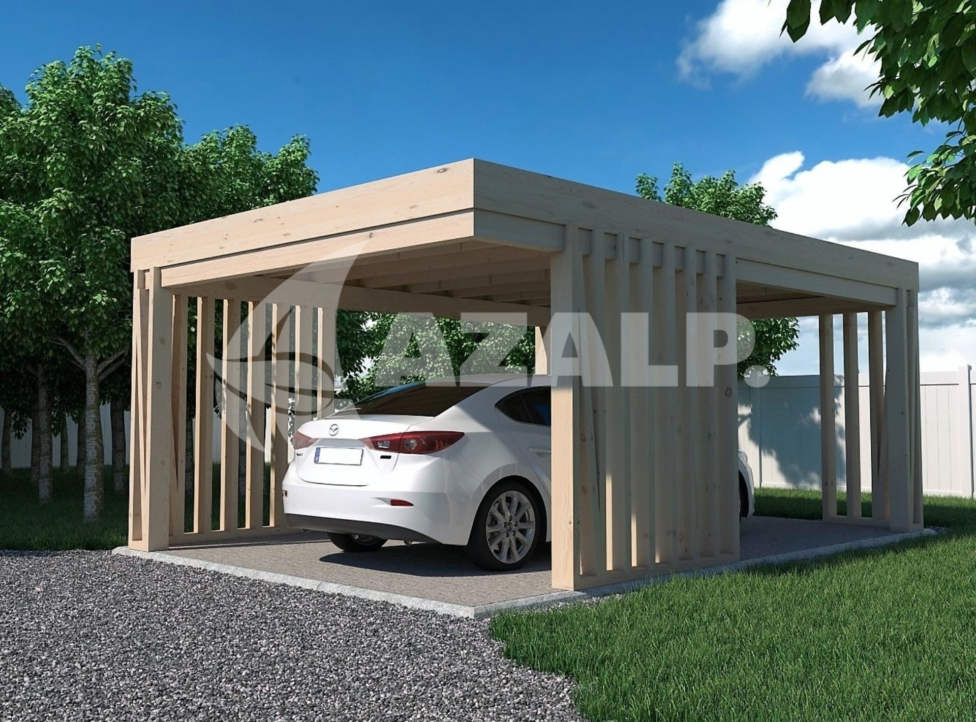 Azalp Carport Pinchos 300x550 cm kopen bij Azalp.nl Azalp Carport Pinchos 300x550 cm kopen bij Azalp.nl
