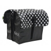 Afbeelding van Beck Small zwart met witte stippen 35 liter