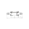Afbeelding van Trapas Spieloos 127mm BSA Thun