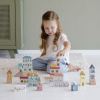 Afbeelding van Little Dutch Houten Blokkenstad LD4493 - 50 delig