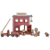 Afbeelding van Little Dutch Houten Railway Brandweerkazerne LD4490