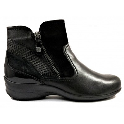 Laarzen kort Regeling Schoenen's shop Helioform 560.005.0441 h Enkellaarsjes Zwart