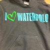 Afbeelding van Hooded sweater met Waterpolo Afbeelding JR