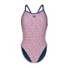 Afbeelding van Arena Pebbles Swimsuit XCross Multi White-Navy