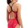 Afbeelding van Arena badpak Fireflow lightdrop back Multi-Red