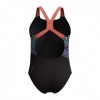 Afbeelding van Speedo badpak ECO+ Print Placement Powerback Bla/Red