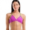 Afbeelding van Arena Swim Top Tie Back Solid Very Fuchsia-Green