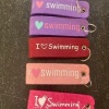 Afbeelding van Sleutelhanger Love Swimming assorti