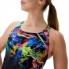 Afbeelding van Speedo placement Printed Powerback Static Volta/Black