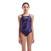 Afbeelding van Arena badpak Fireflow Lightdrop Back Multi-navy-red
