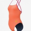 Afbeelding van Speedo ECO+ Solid Tie Back Neon Orange- Red