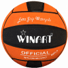 Afbeelding van Winart Waterpolobal pupil oranje/zwart mt. 3