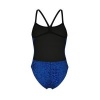 Afbeelding van Arena Snakeskin Swimsuit Challenge Black-Team royal