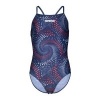 Afbeelding van Arena badpak Fireflow Lightdrop Back Multi-navy-red
