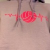 Afbeelding van Hooded sweater met Waterpolo Afbeelding JR