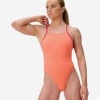 Afbeelding van Speedo ECO+ Solid Tie Back Neon Orange- Red