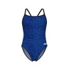 Afbeelding van Arena Snakeskin Swimsuit Challenge Black-Team royal