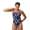 Afbeelding van Speedo ECO+ Printed V-Back Black-Purple