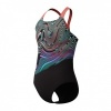 Afbeelding van Speedo badpak ECO+ Print Placement Powerback Bla/Red