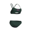 Afbeelding van Arena bikini Bandeau Solid Dark Sage-Shocking Pink