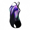 Afbeelding van Speedo Placement Printed Powerback Blurry Glass/ Black