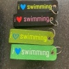 Afbeelding van Sleutelhanger Love Swimming assorti